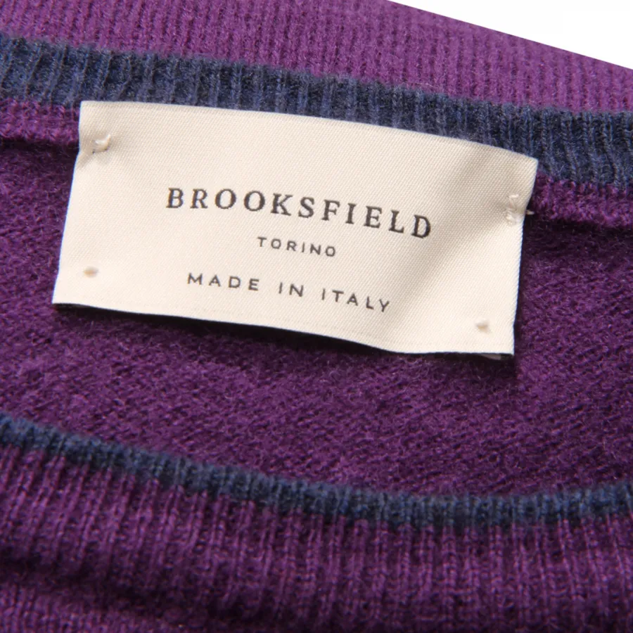 9580AV MAGLIONE UOMO BROOKSFIELD MAN WOOL SWEATER