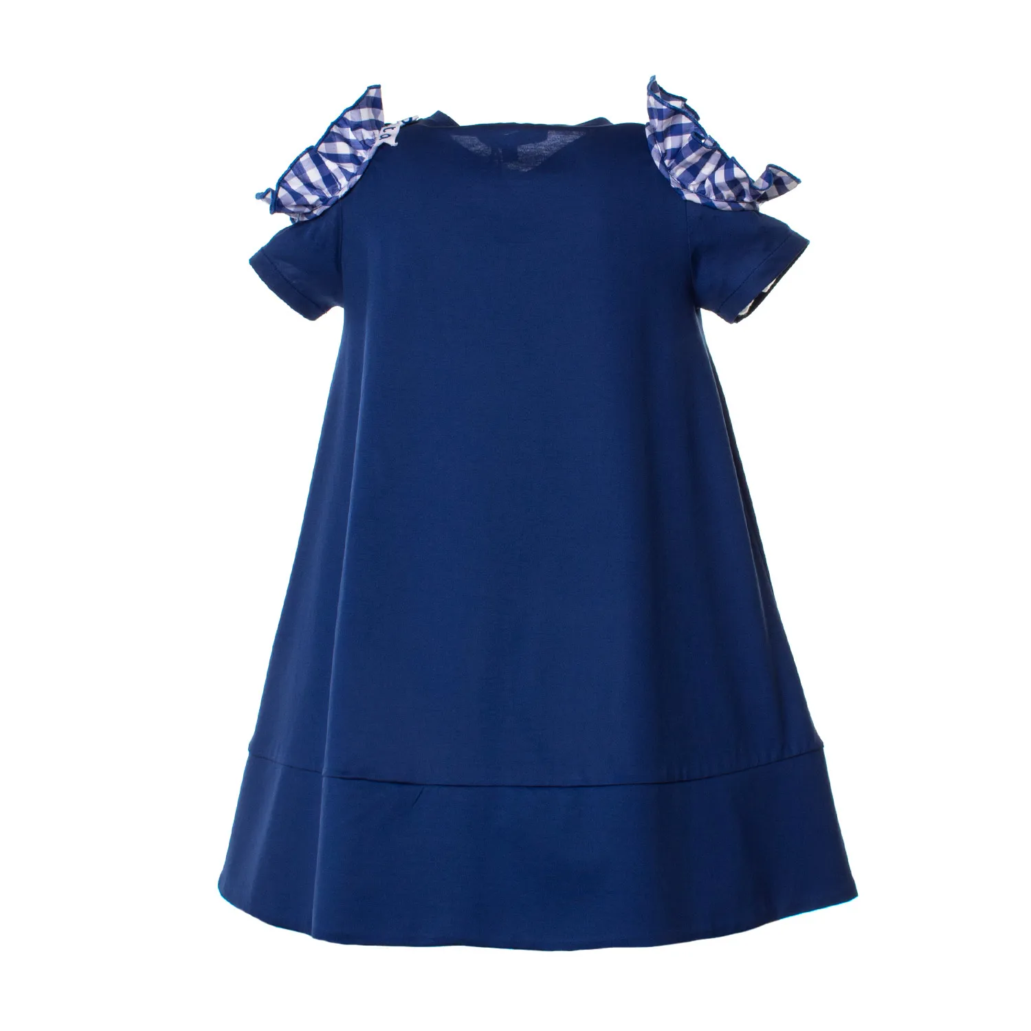 Abito A-Shape Blu Bambina