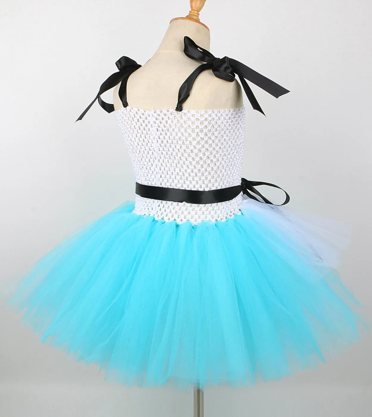 Alice Lolita Tutu Dress For Girls Costume di Halloween per bambini Abiti da principessa di compleanno Baby Girl Cosplay Outfit B