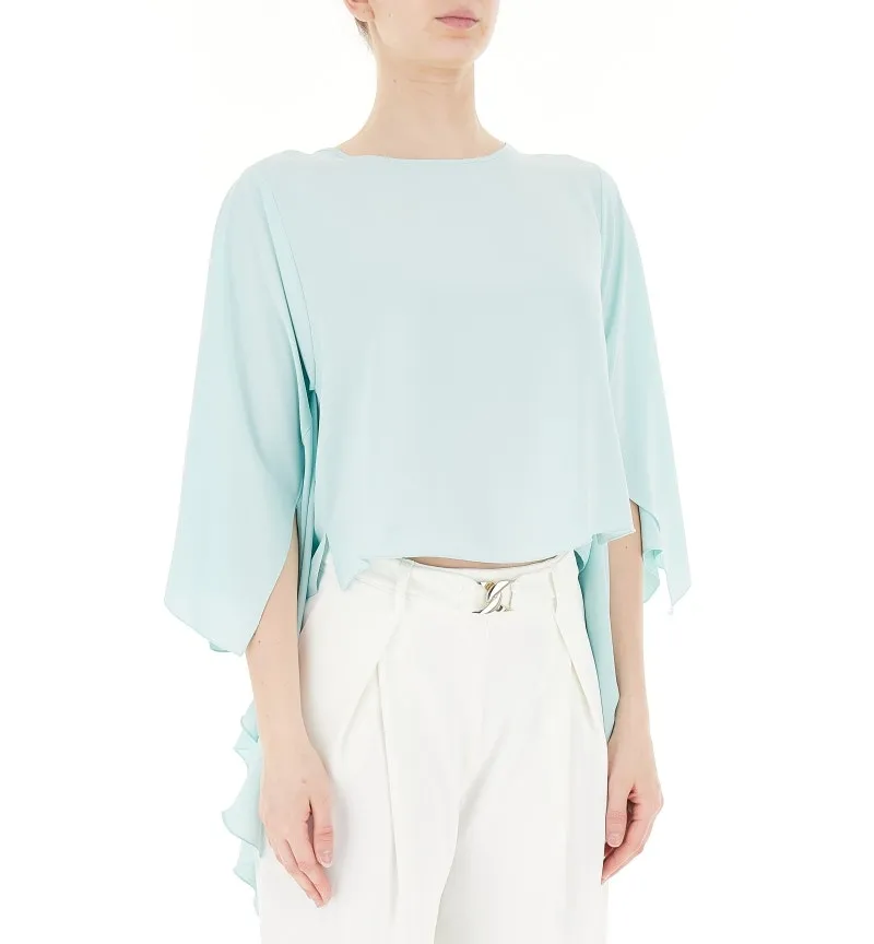 Blusa con volant