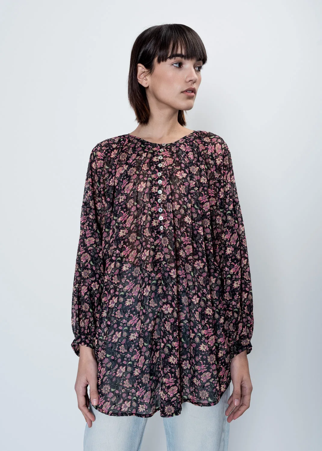 Blusa estampado floral