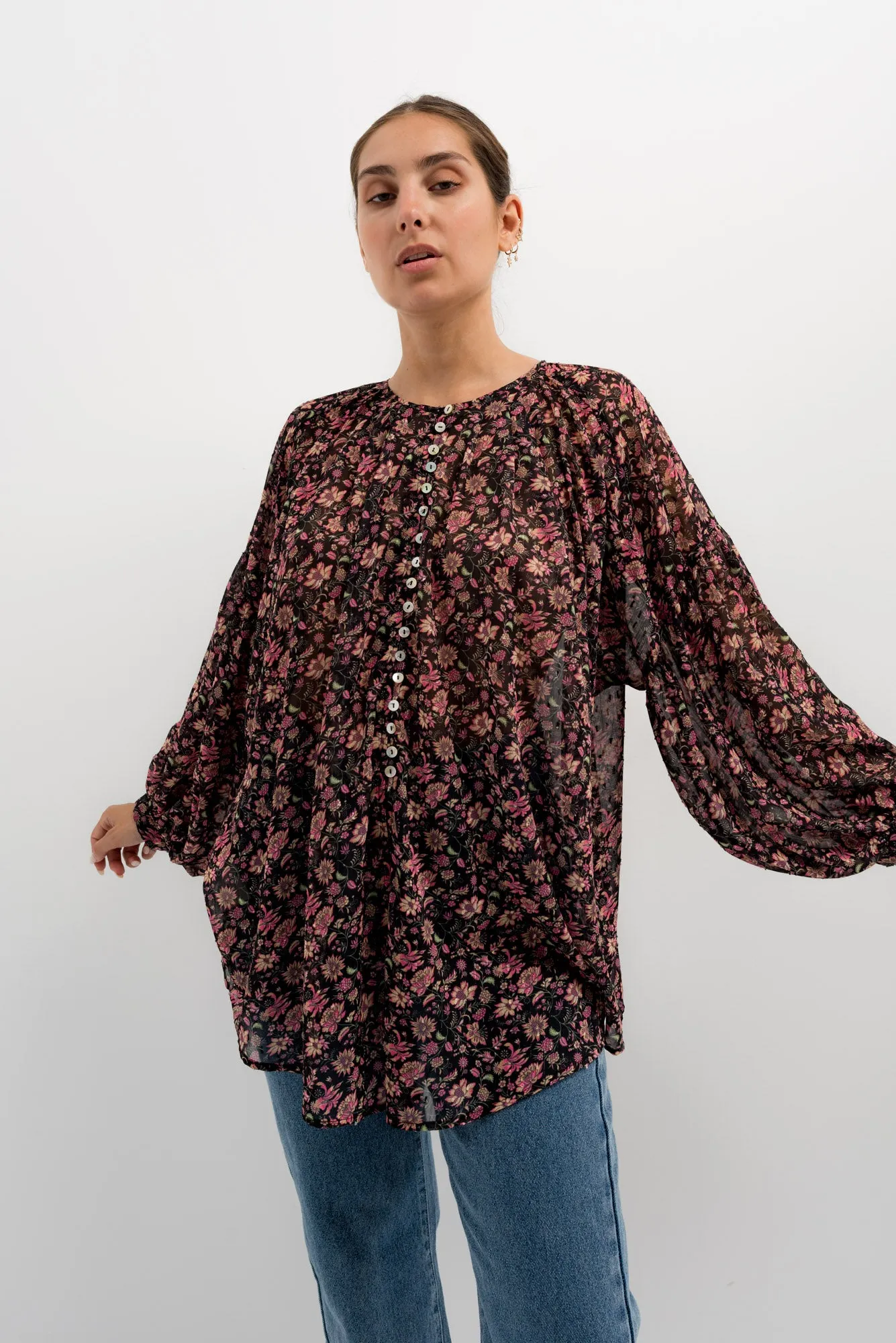 Blusa estampado floral