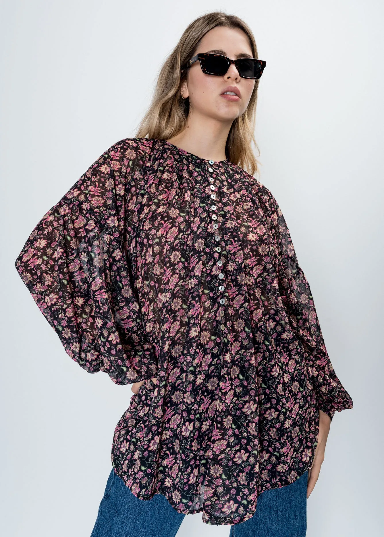 Blusa estampado floral