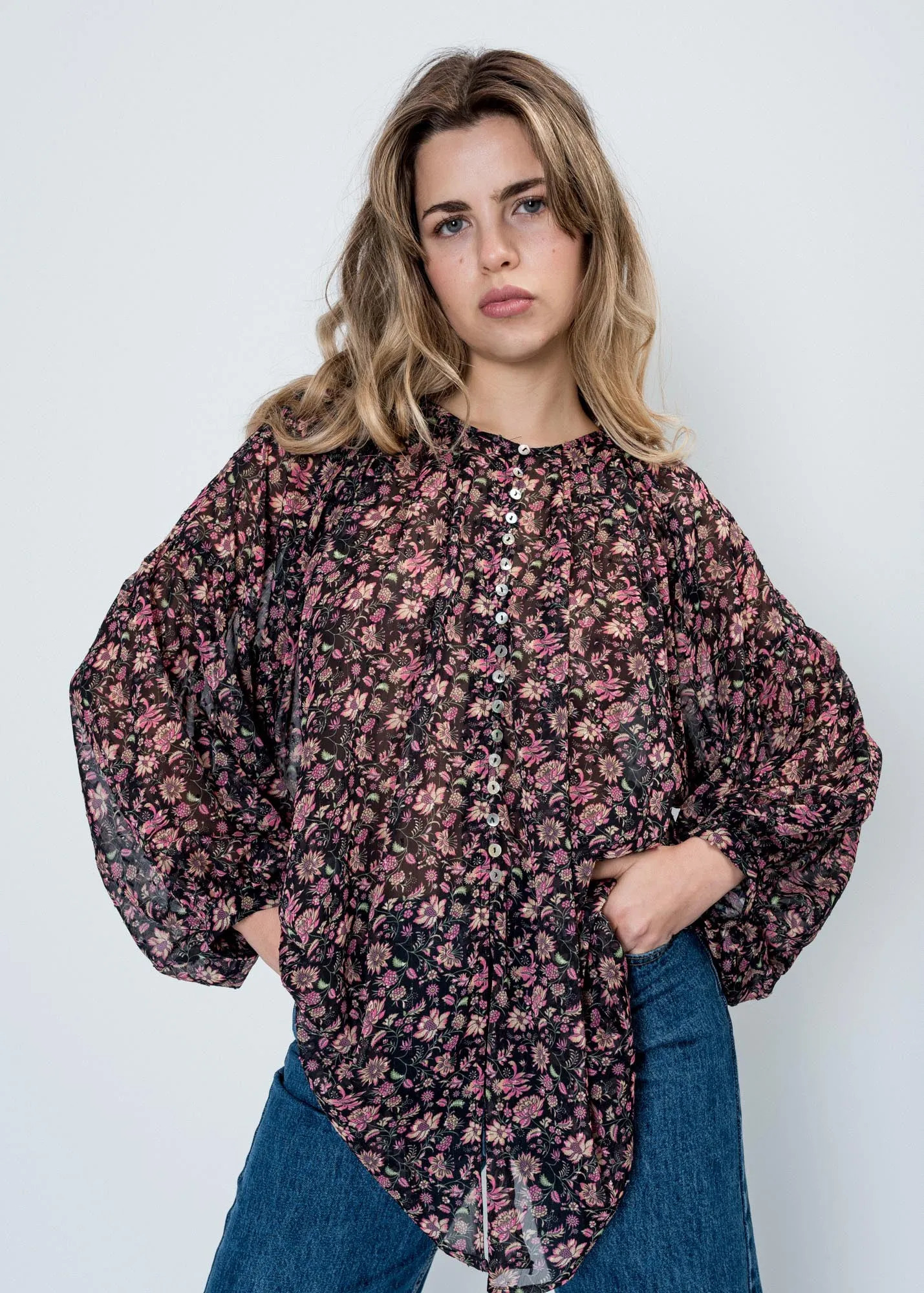 Blusa estampado floral