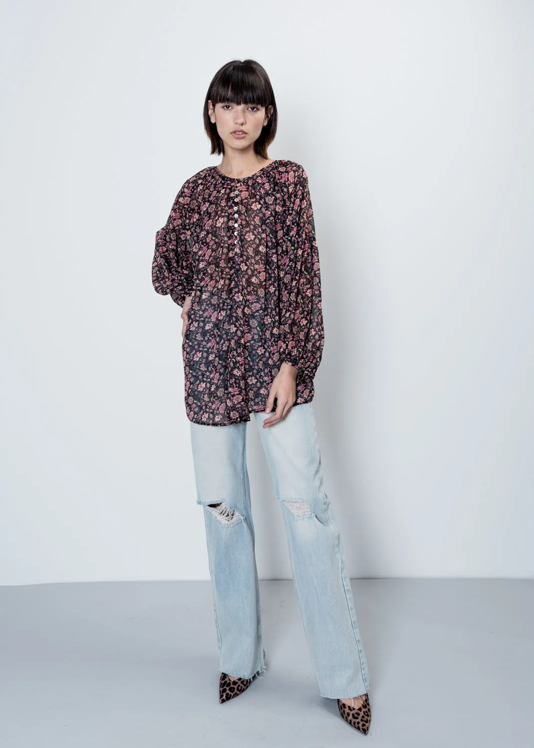 Blusa estampado floral