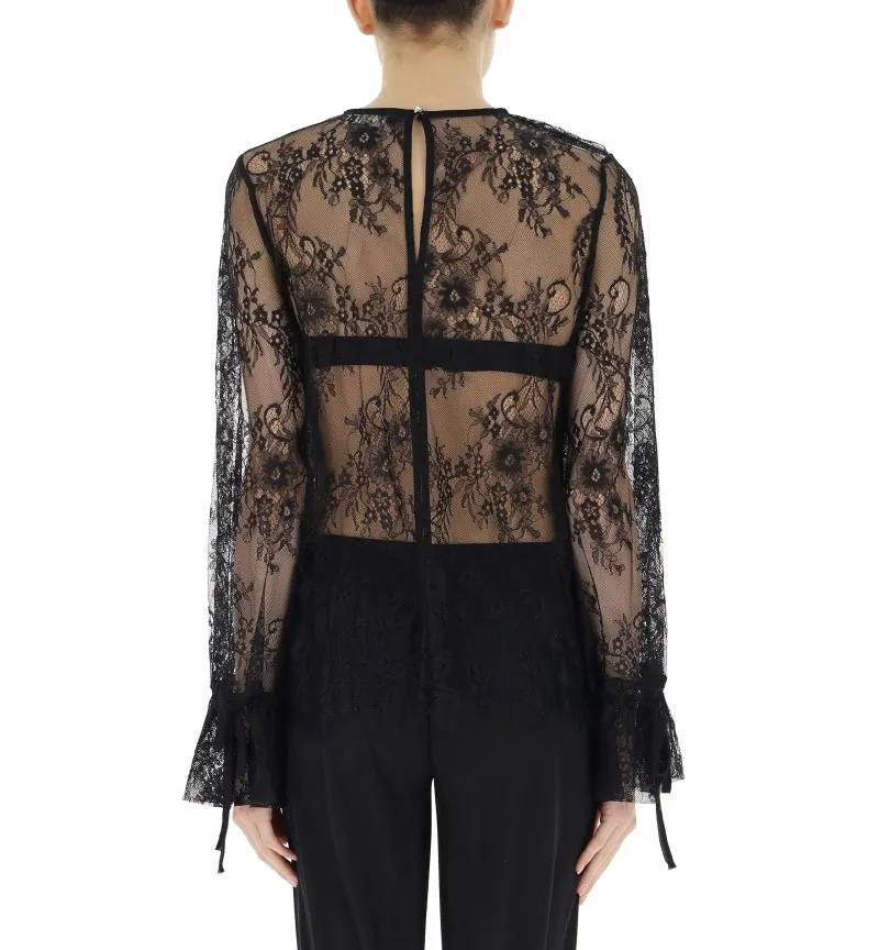 Blusa in pizzo