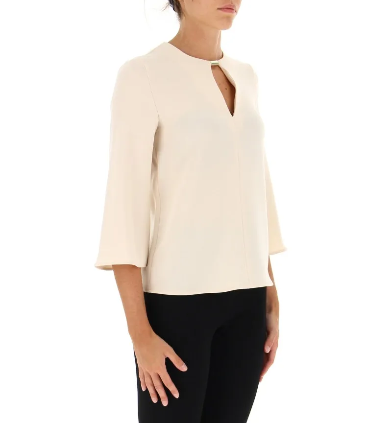 Blusa scollo V