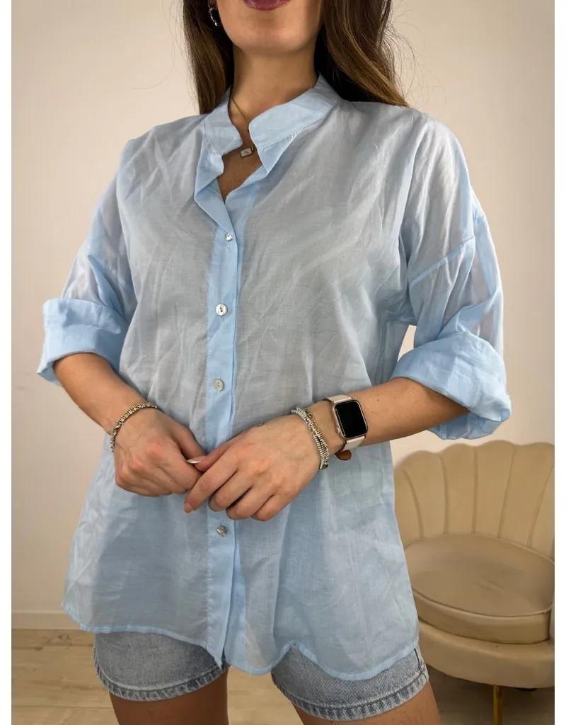 CAMICIA LEMY AZZURRO