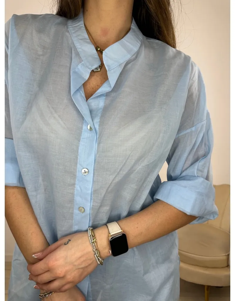 CAMICIA LEMY AZZURRO