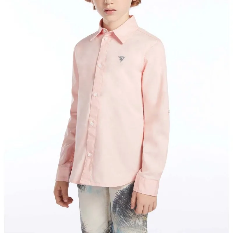 CAMICIA MANICHE LUNGHE PER BAMBINI GUESS