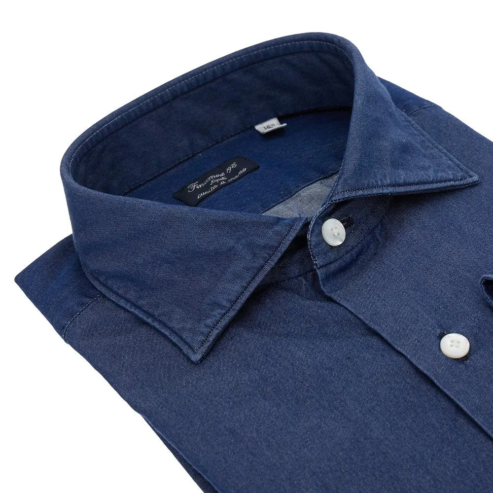 Camicia 'Milano' in denim chambray