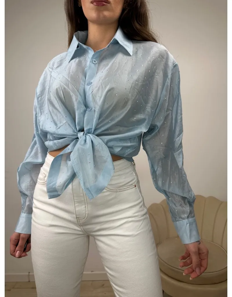 CAMICIA SALIR AZZURRA