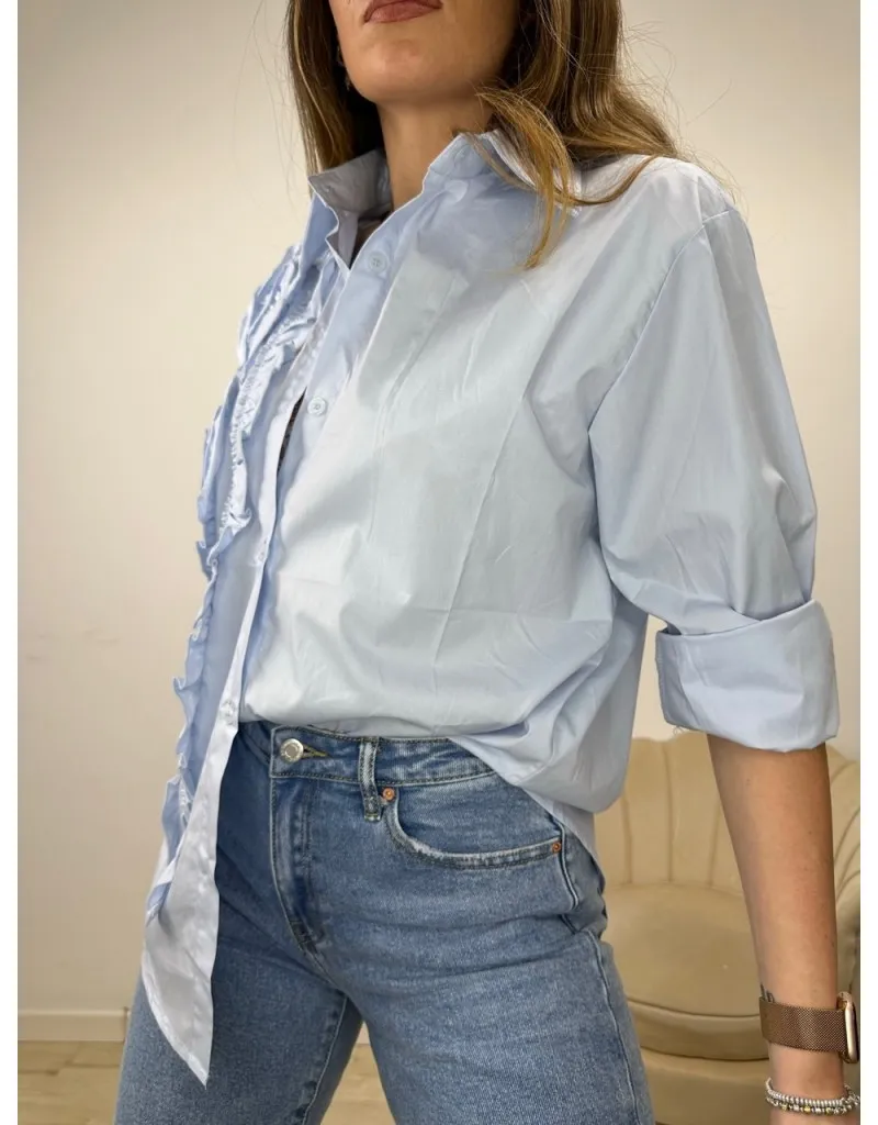 CAMICIA URSULA AZZURRA