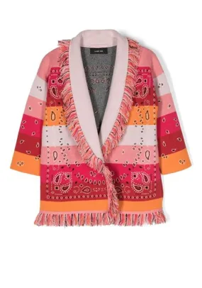 Cardigan a fantasia multicolore - bambino