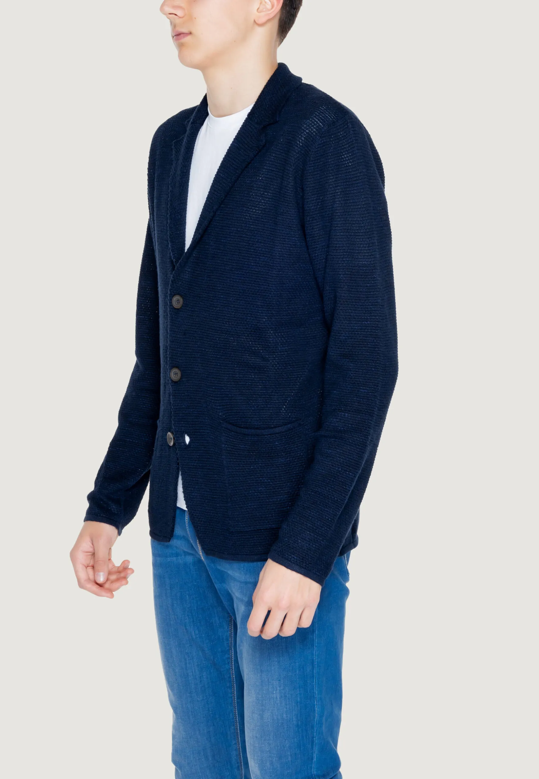 Cardigan Hamaki-ho  Blue scuro