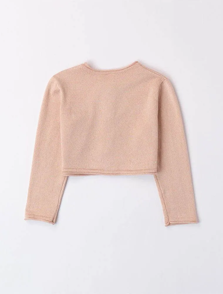 Cardigan I Do - Beige Rosa