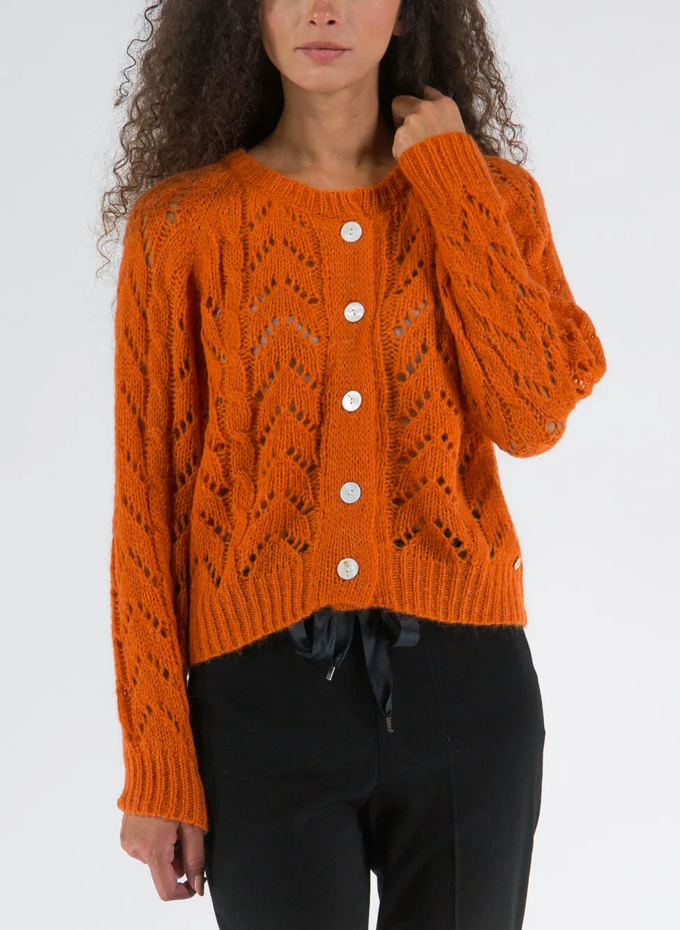 cardigan traforato