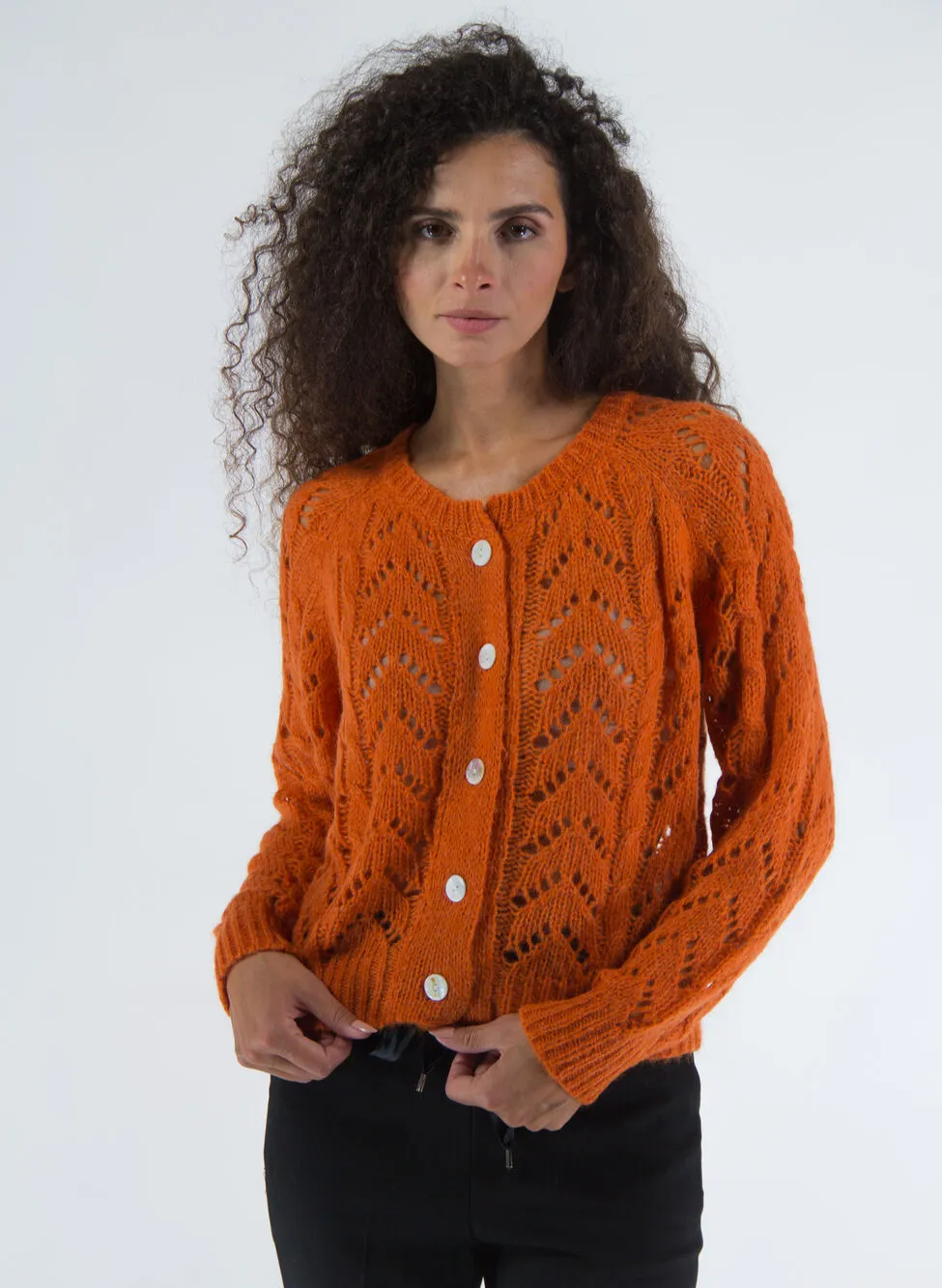 cardigan traforato