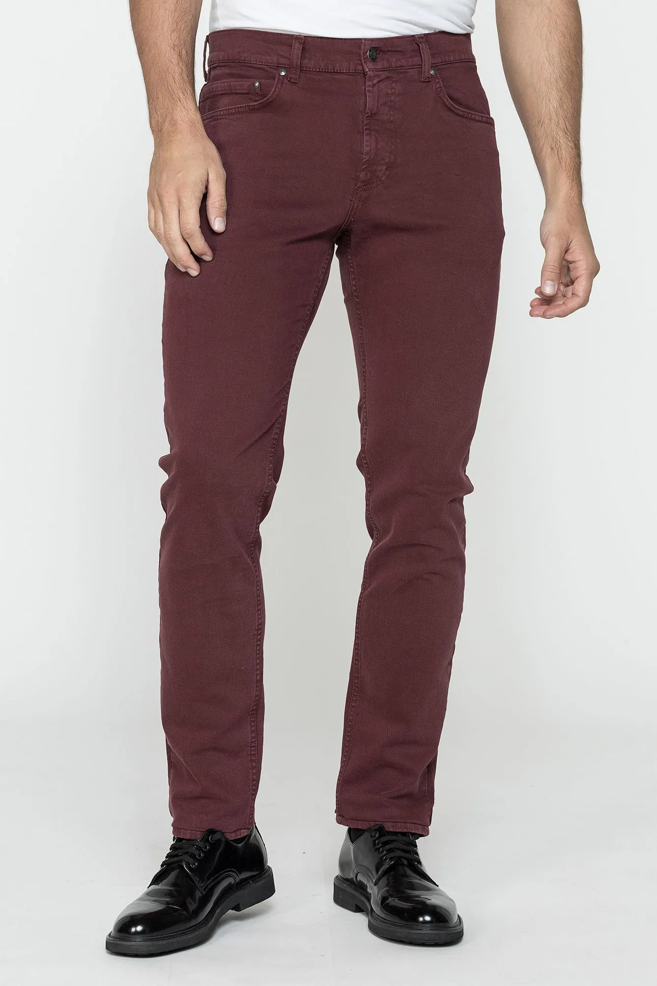 Carrera  ---------    ------------Jeans colorato mod. 700  in bull denim elasticizzato - Bordeaux