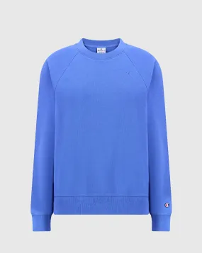 Champion Felpa Leggera Tonal C Logo Blu Donna