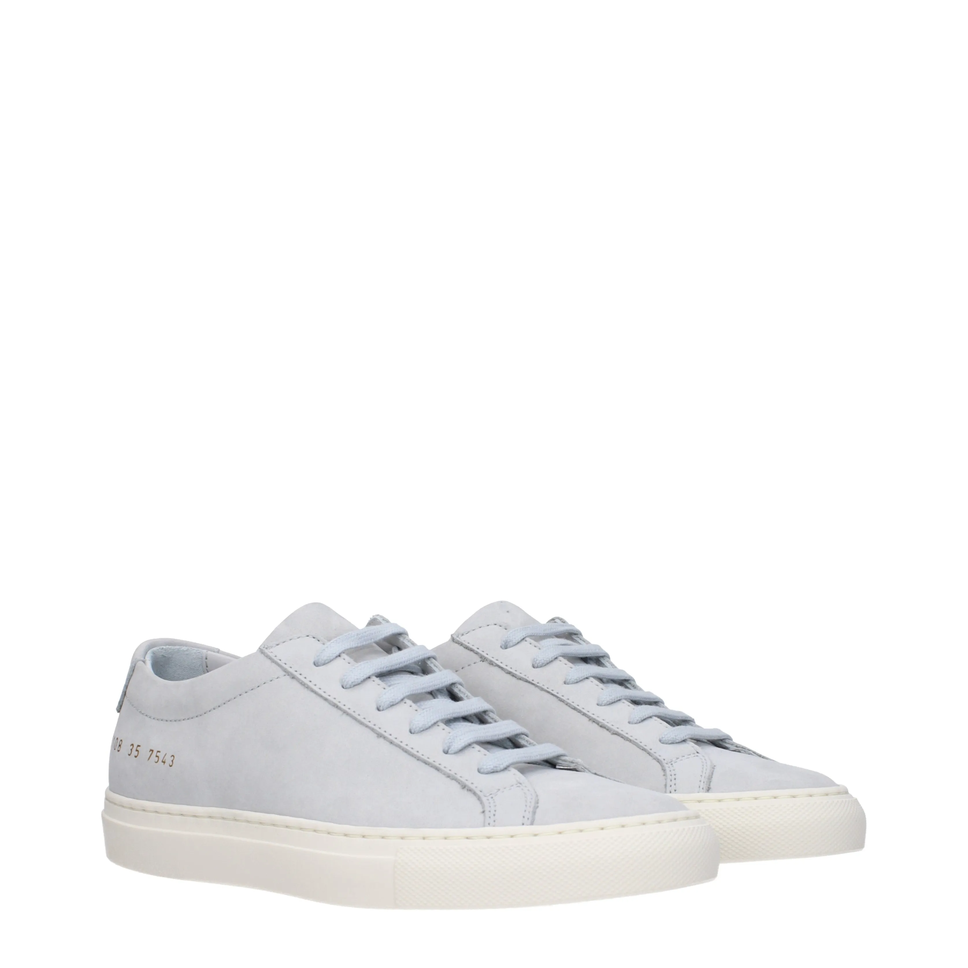 Common Projects Sneakers Donna Camoscio Grigio/Carta da Zucchero