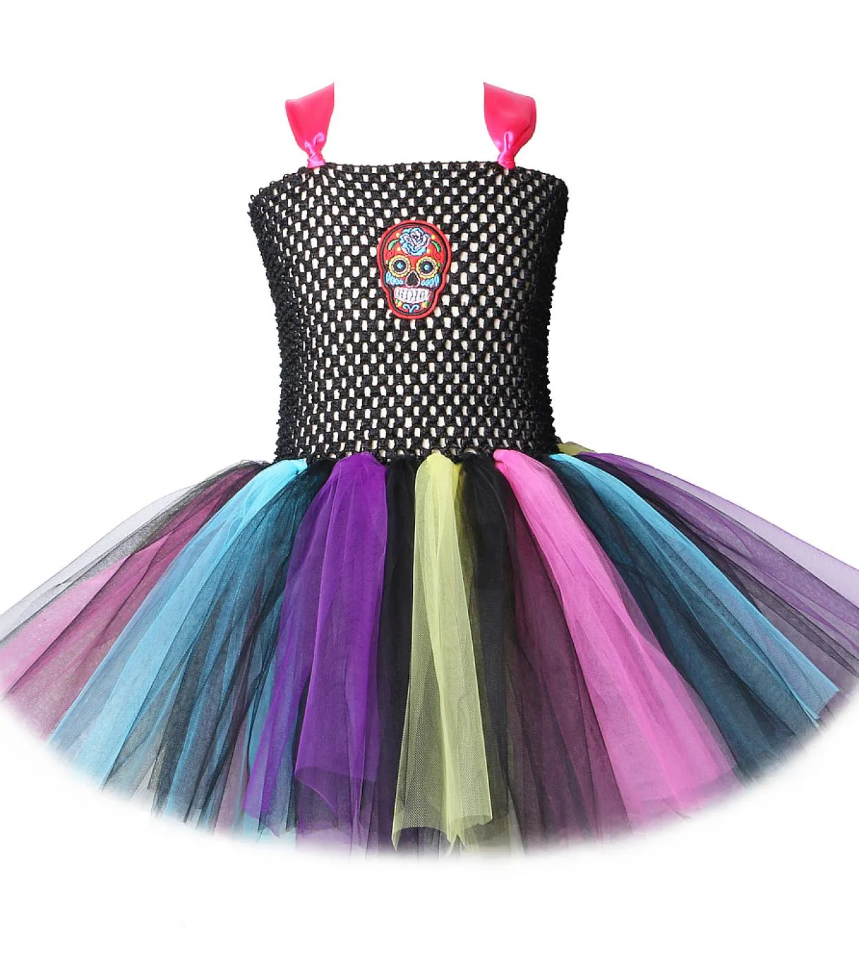 Costume cosplay di Halloween per bambina bambina per bambini Abiti spaventosi per la festa di carnevale Vestito da tutu per bamb