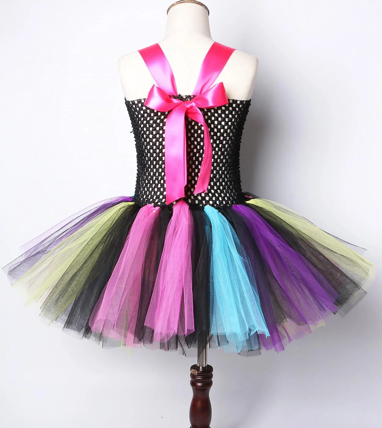 Costume cosplay di Halloween per bambina bambina per bambini Abiti spaventosi per la festa di carnevale Vestito da tutu per bamb