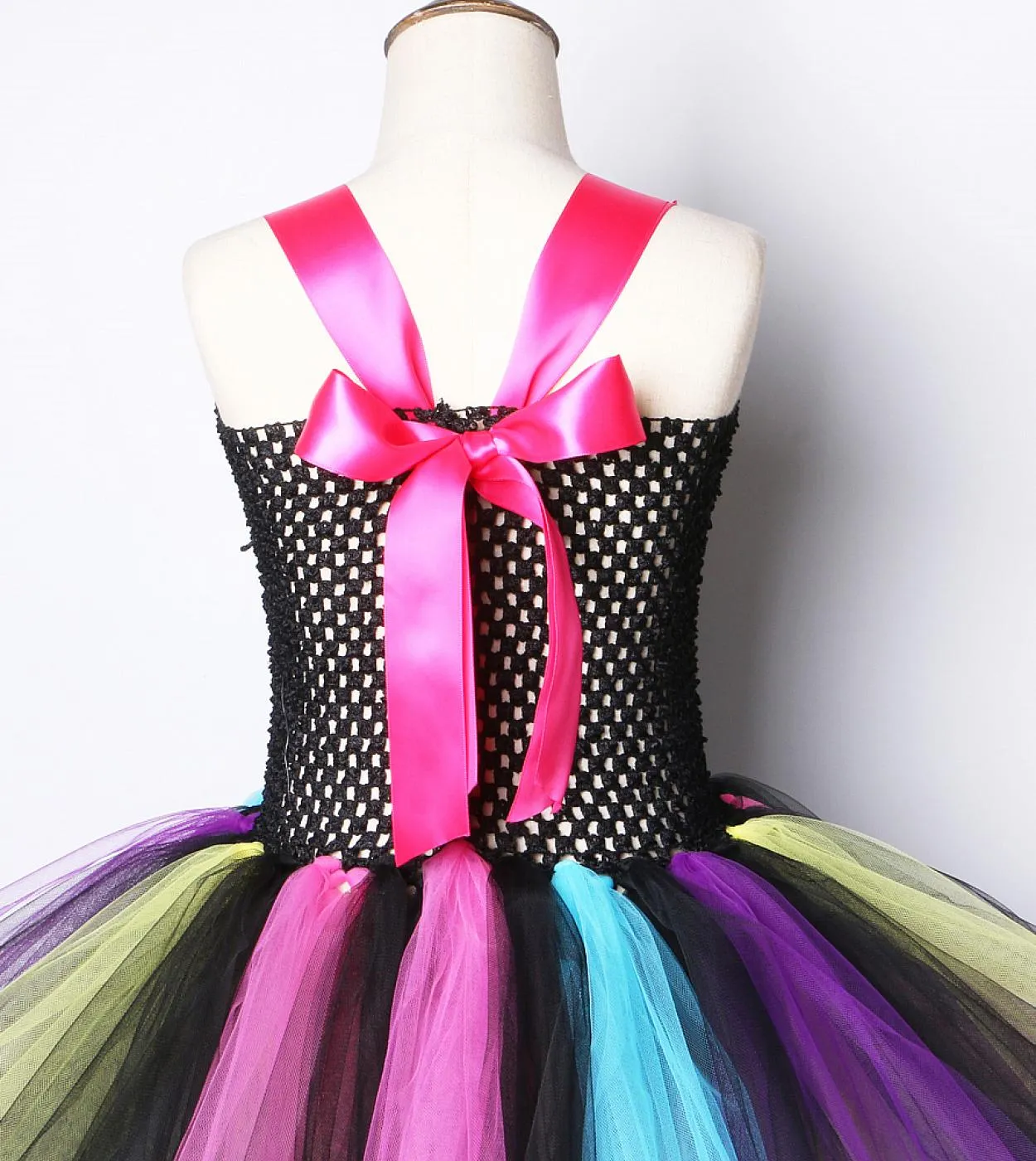 Costume cosplay di Halloween per bambina bambina per bambini Abiti spaventosi per la festa di carnevale Vestito da tutu per bamb