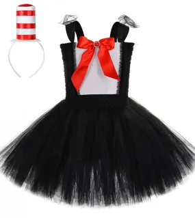 Costume da circo Ringmaster per ragazze Pennywise Halloween Tutu Dress per bambini Clown Cosplay Outfit Festa di compleanno per