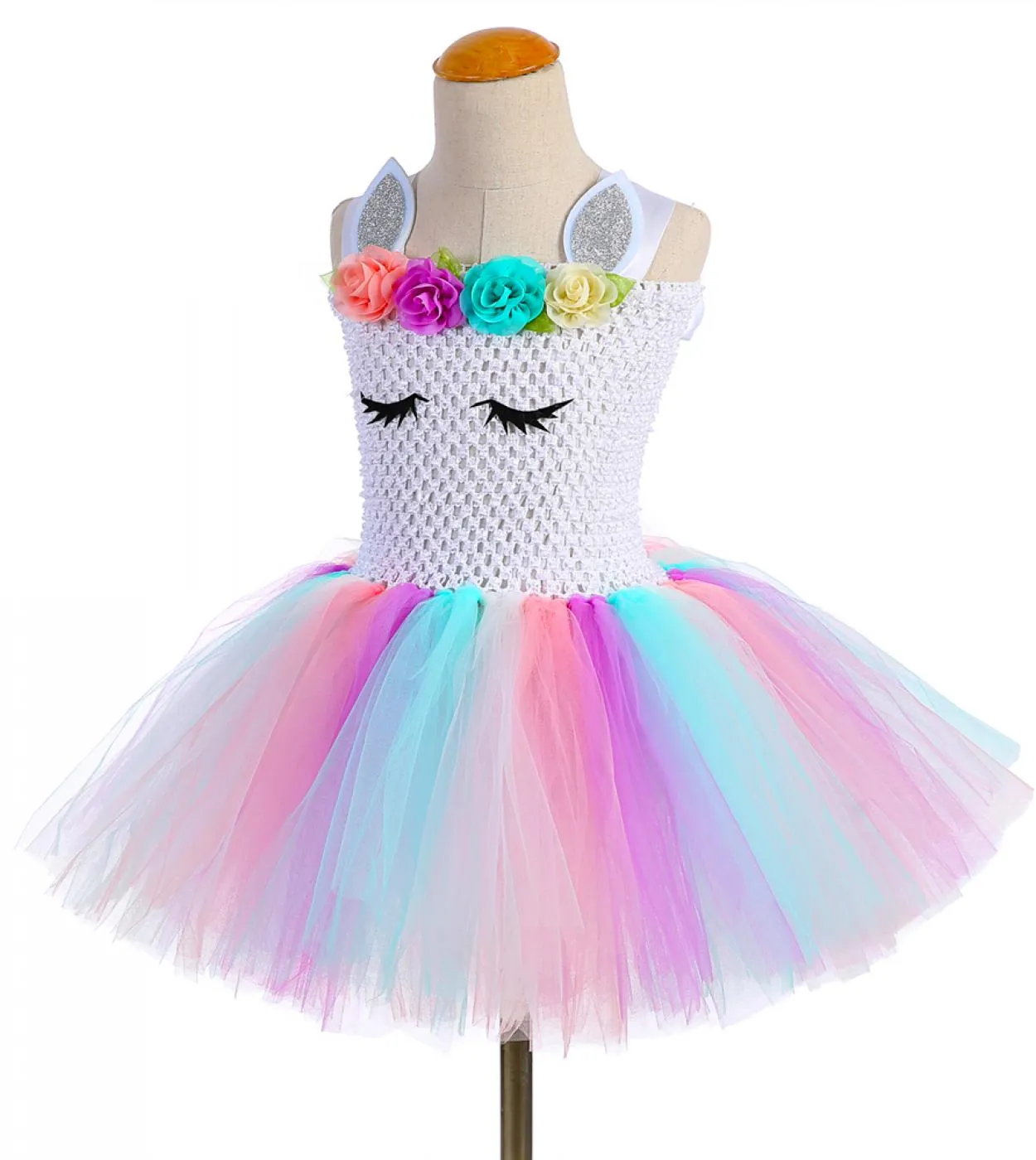 Costume di Halloween Costume da ragazza Abito da unicorno Tutu Abiti da ragazza Abiti casual Abiti casual da ragazza