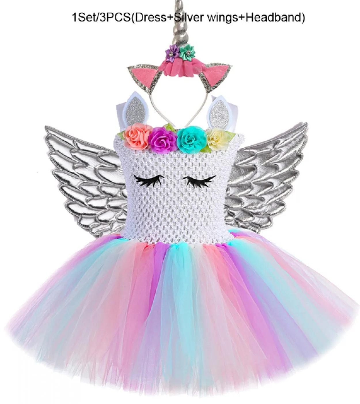 Costume di Halloween Costume da ragazza Abito da unicorno Tutu Abiti da ragazza Abiti casual Abiti casual da ragazza