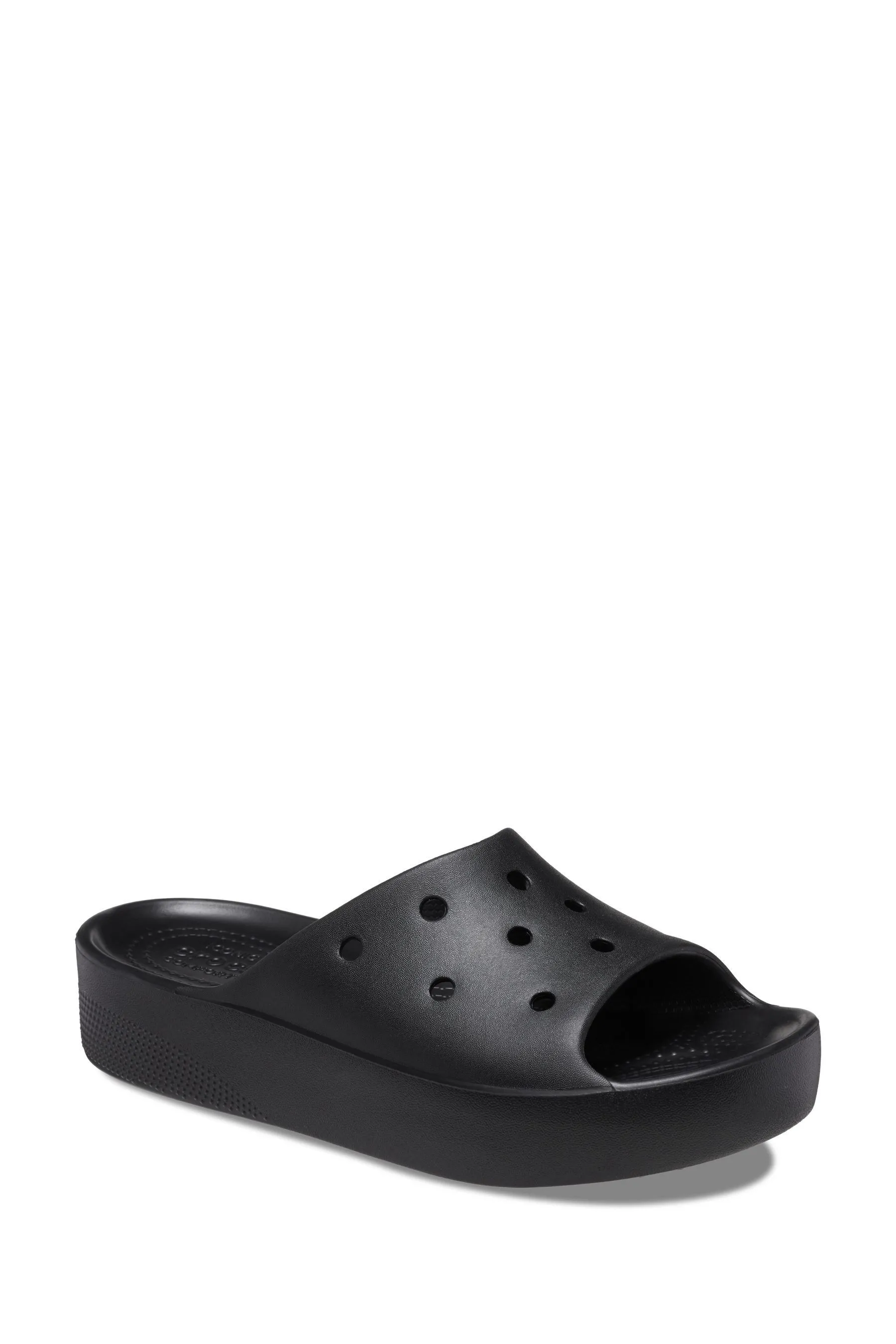 Crocs - Sandali a ciabatte classiche con plateau