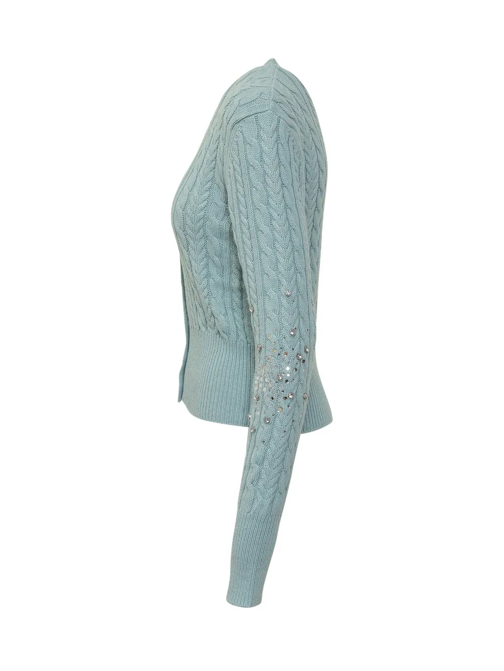 DES PHEMMES Cardigan con Strass  