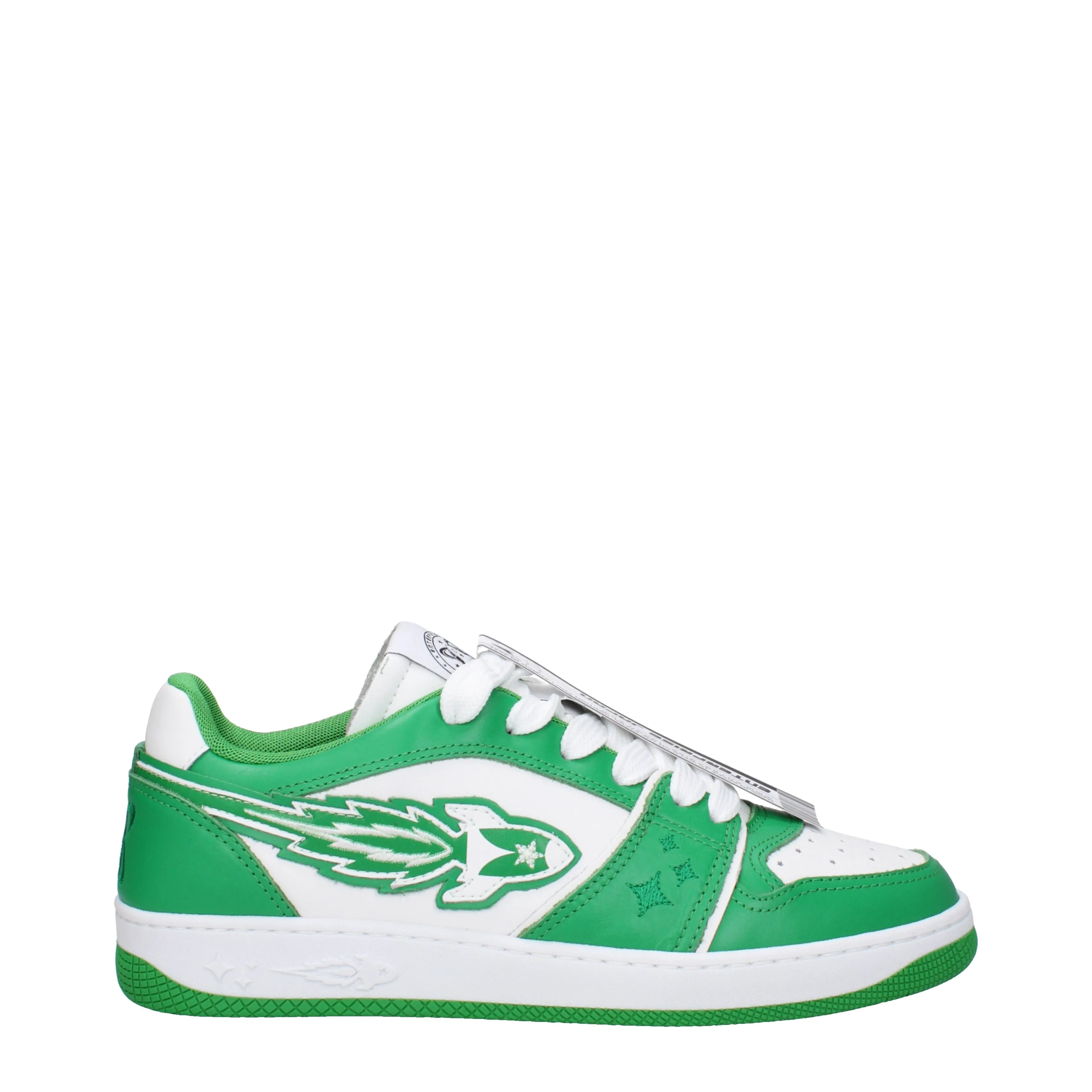 Enterprise Japan Sneakers Rocket Uomo Pelle Verde/Bianco