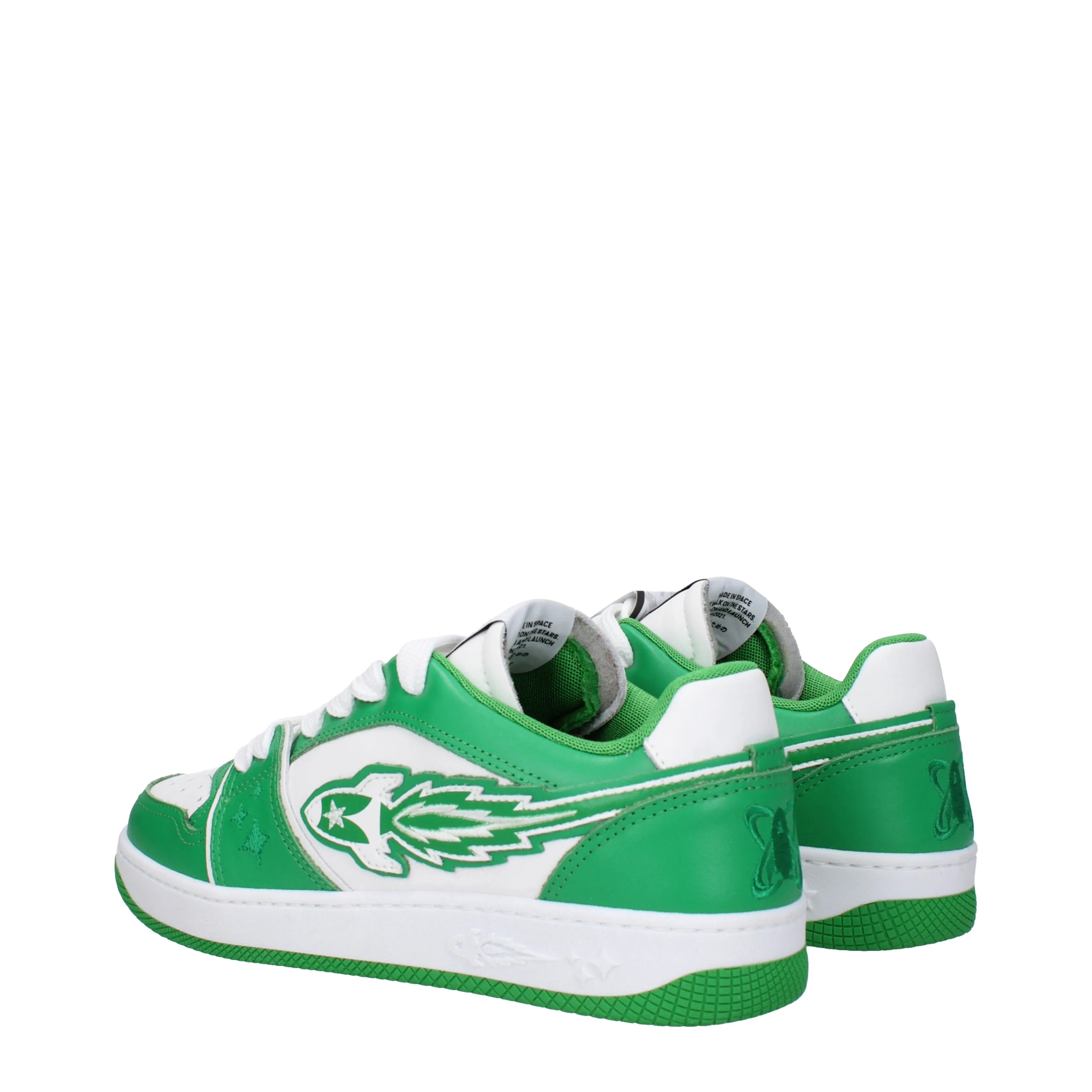 Enterprise Japan Sneakers Rocket Uomo Pelle Verde/Bianco