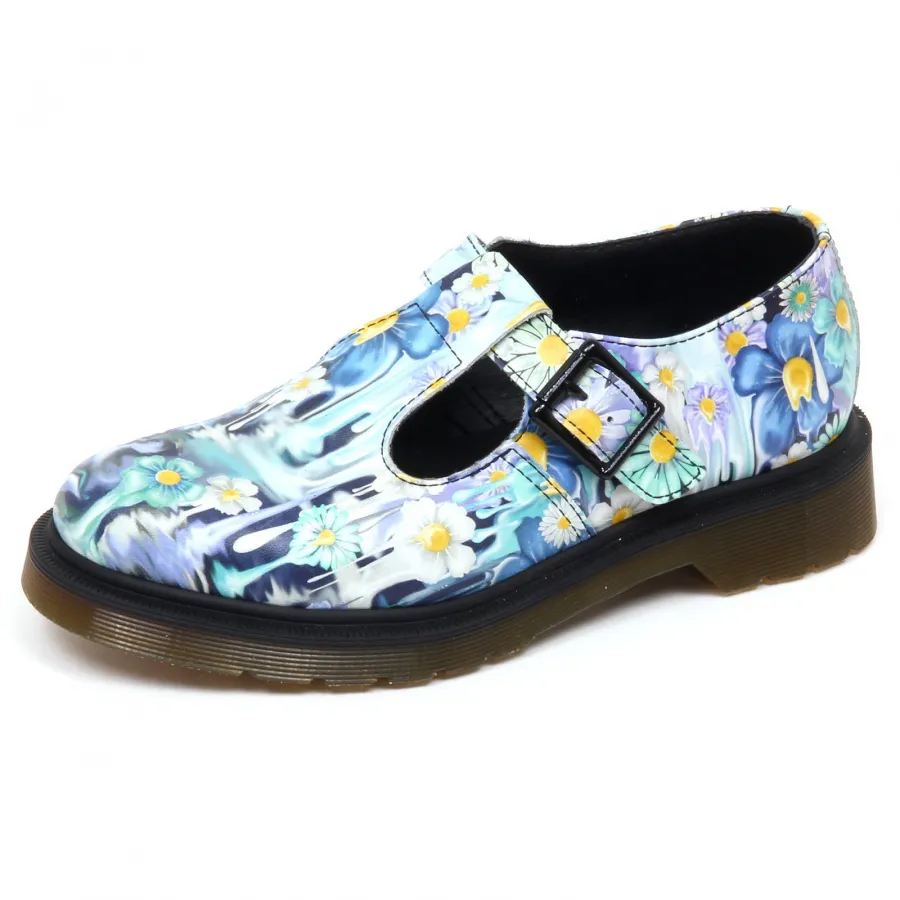 F1580 (NO BOX) scarpa donna DR. MARTENS scarpe flower shoe woman