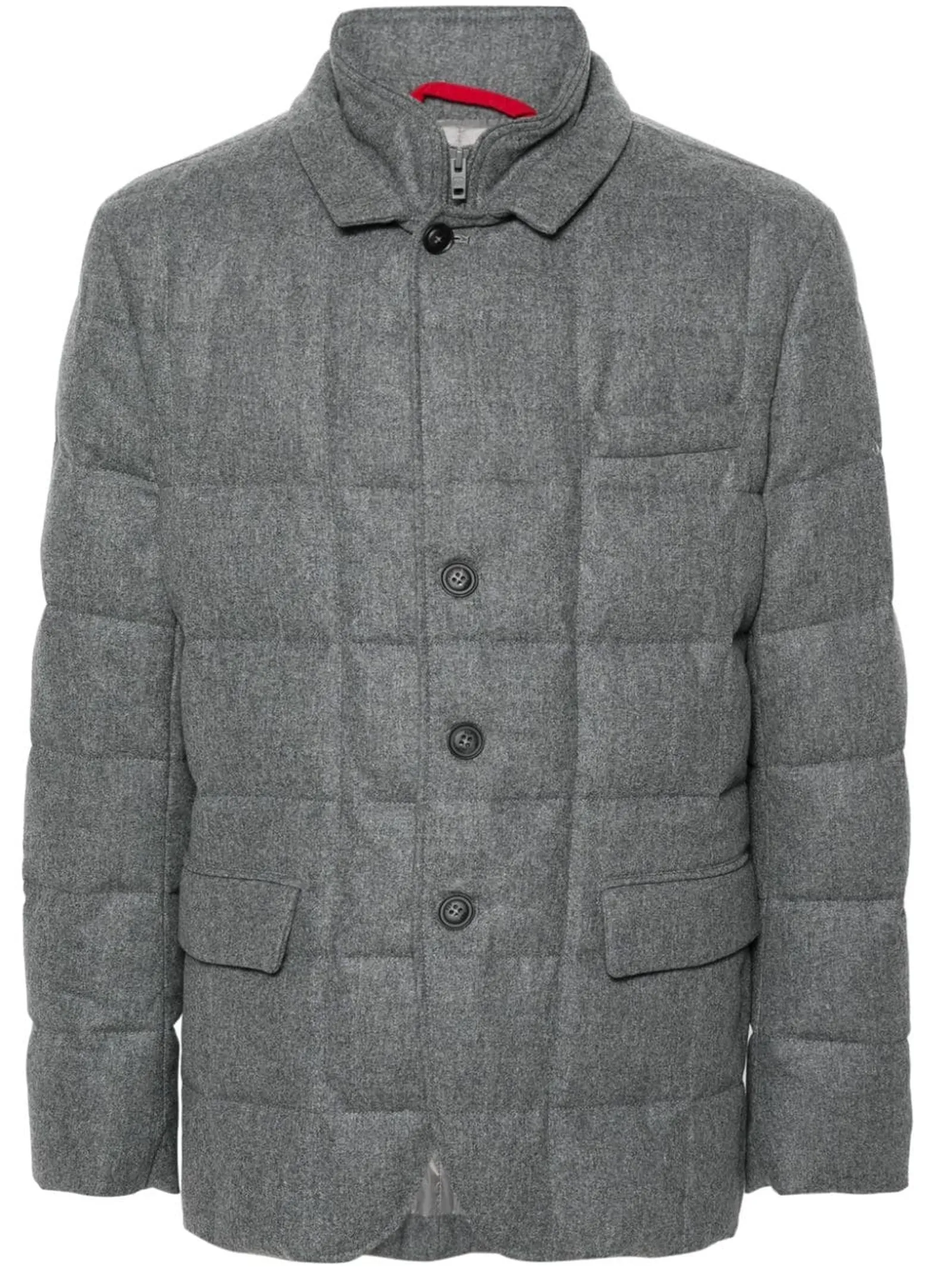 FAY Abbigliamento,Giacche Piumino Double Front Grigio 