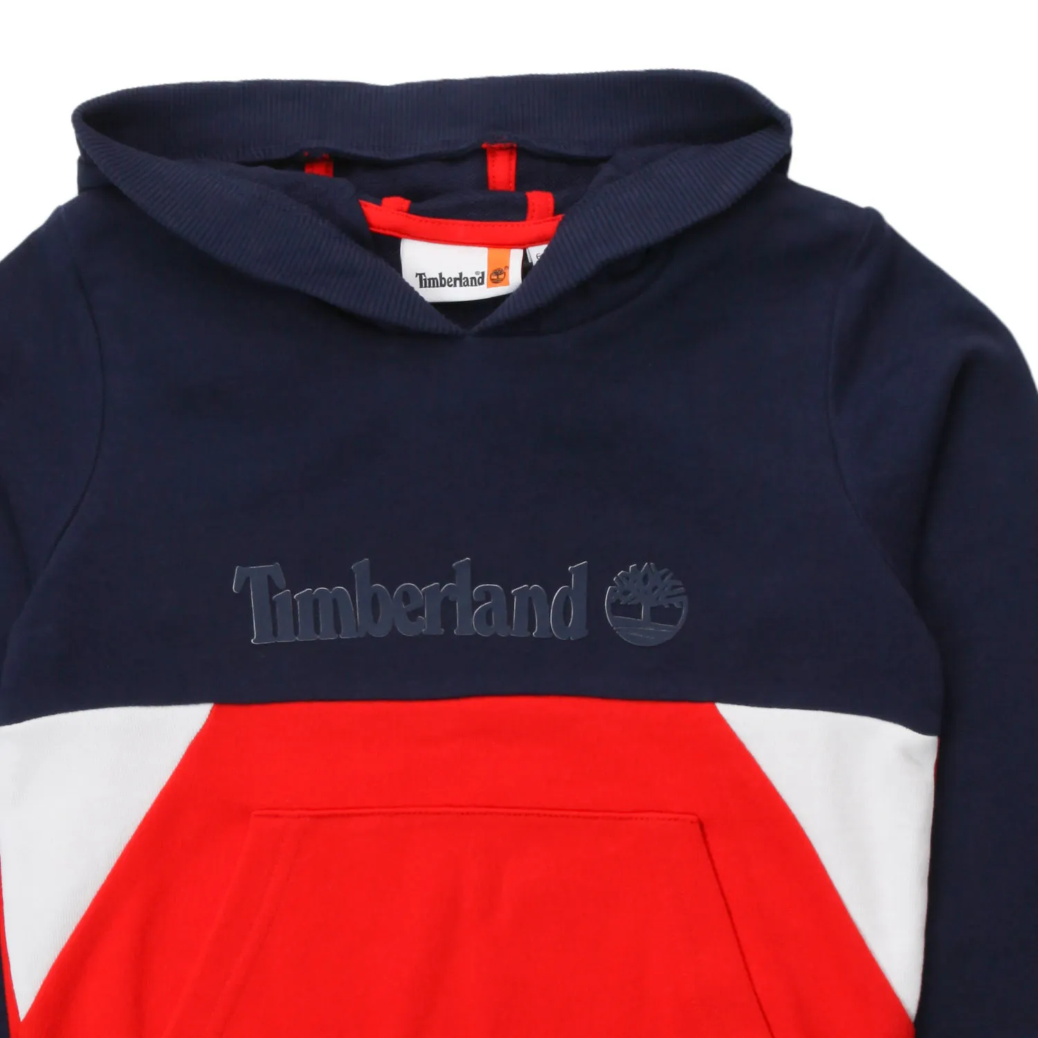 Felpa Hoodie Blu E Rossa Bambino E Teen