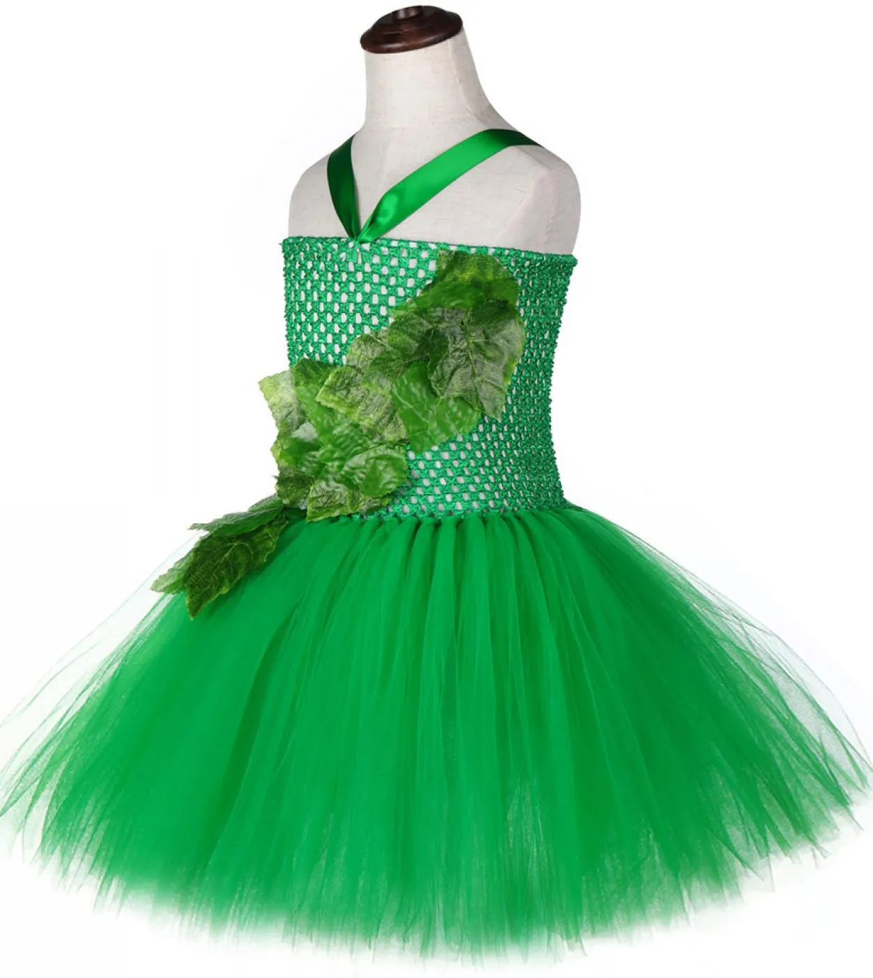 Forest Genie Ivy Costume Cosplay di Halloween per ragazze Vestito da tutu da fata per bambini Vestito per carnevale Bambini Part