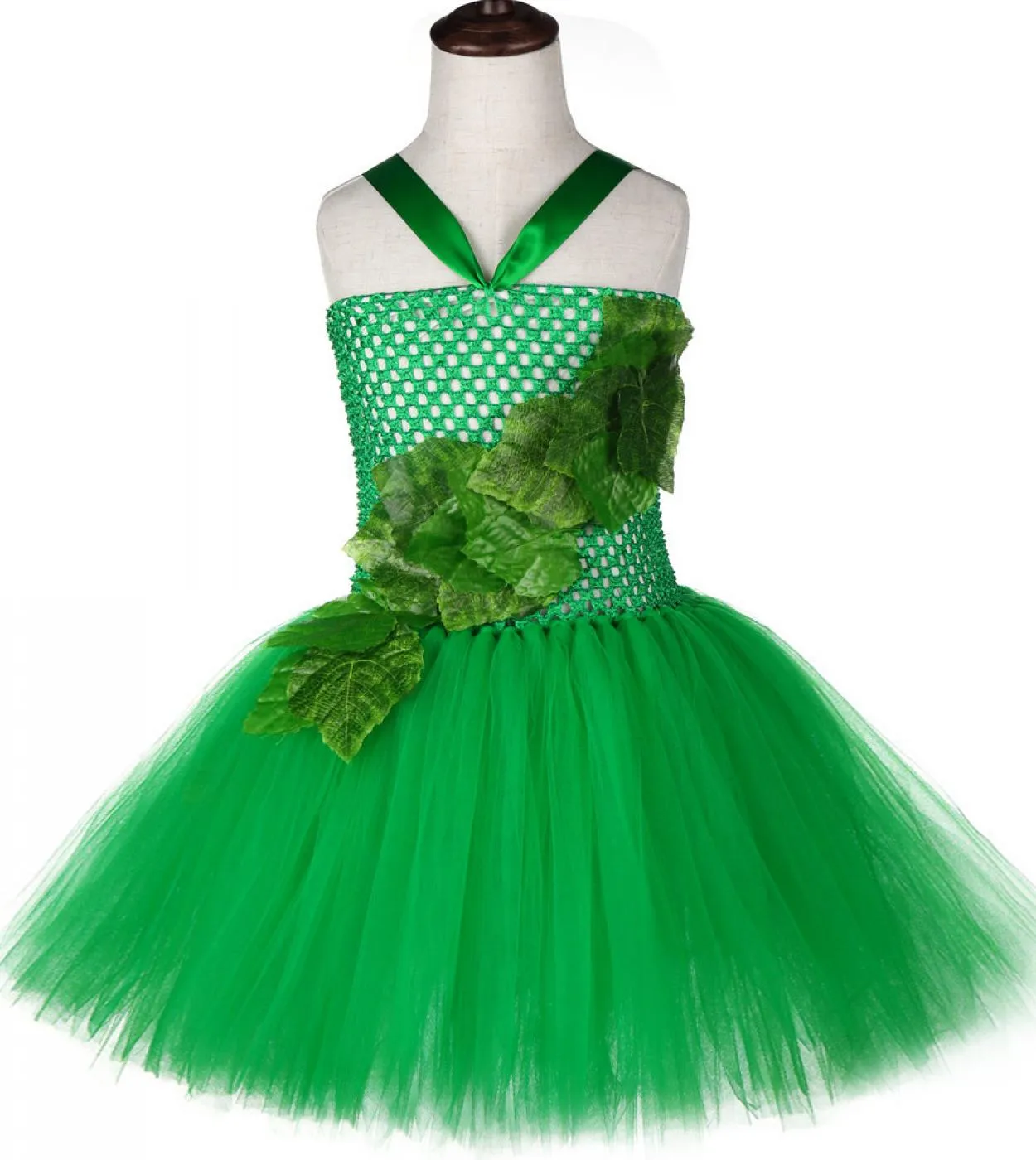 Forest Genie Ivy Costume Cosplay di Halloween per ragazze Vestito da tutu da fata per bambini Vestito per carnevale Bambini Part