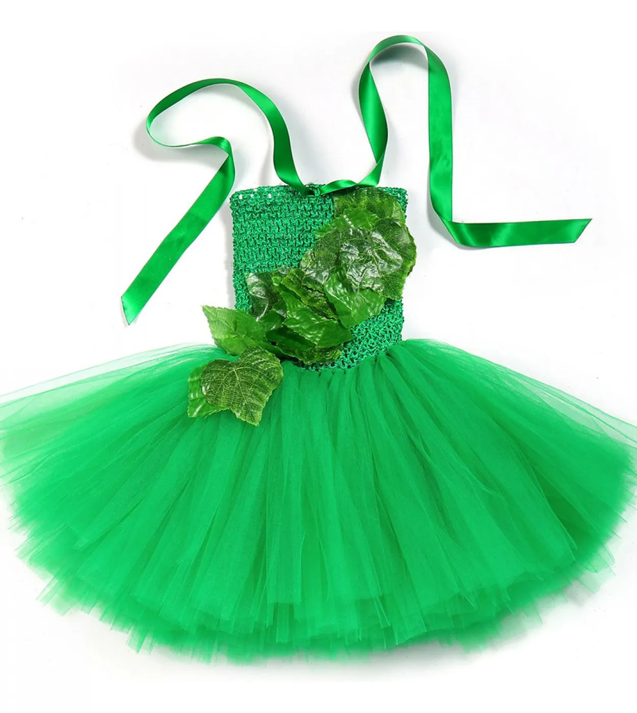 Forest Genie Ivy Costume Cosplay di Halloween per ragazze Vestito da tutu da fata per bambini Vestito per carnevale Bambini Part