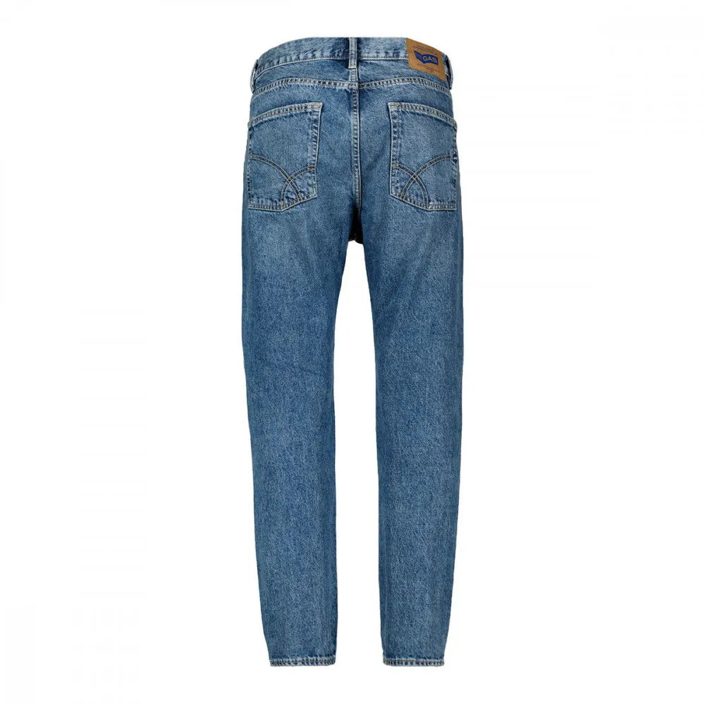 GAS ABBIGLIAMENTO JEANS TAPERED THEO LUNG 28