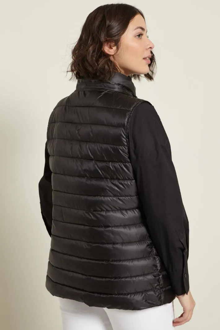 Gilet trapuntato antigoccia