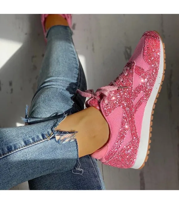 Glitter sneakers