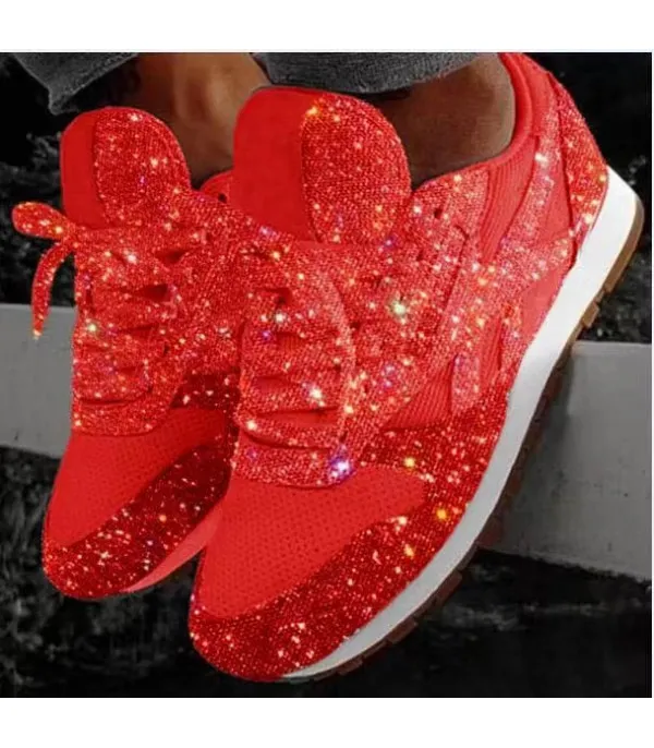 Glitter sneakers