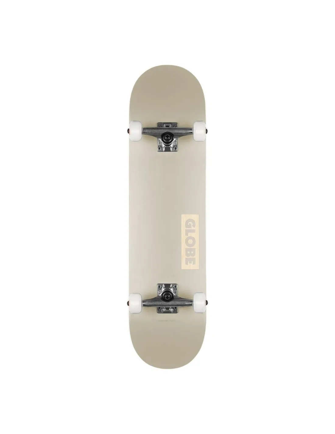 Globe Goodstock 8.0 Off White Skateboard