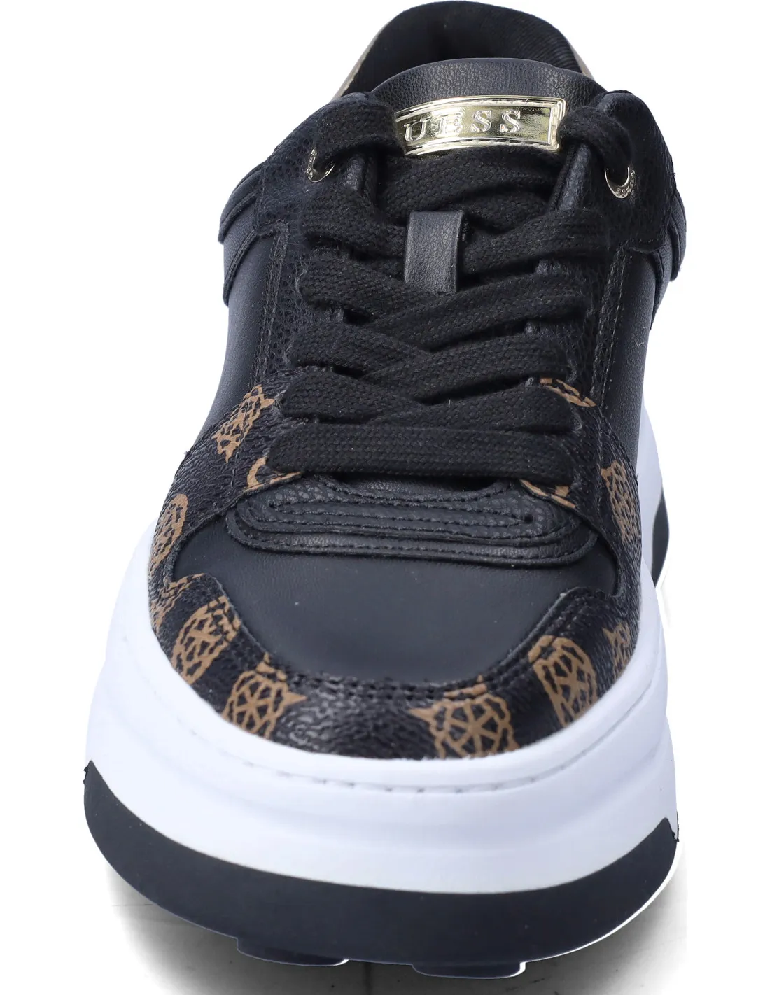 Guess donna sneakers blk-brown