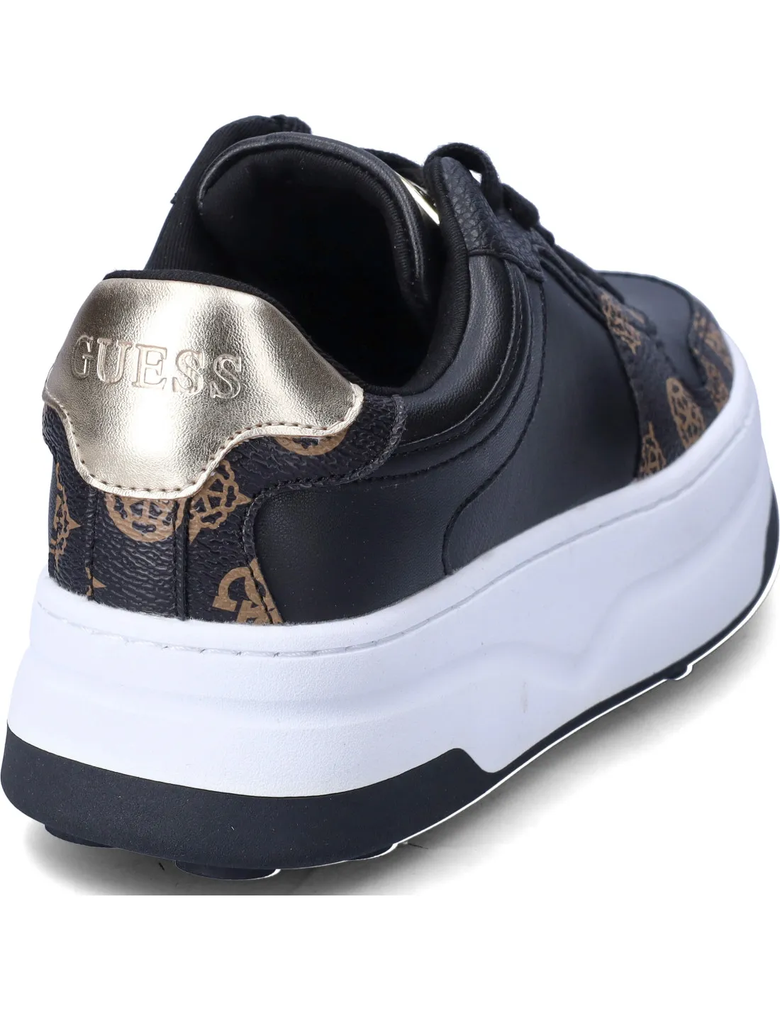 Guess donna sneakers blk-brown