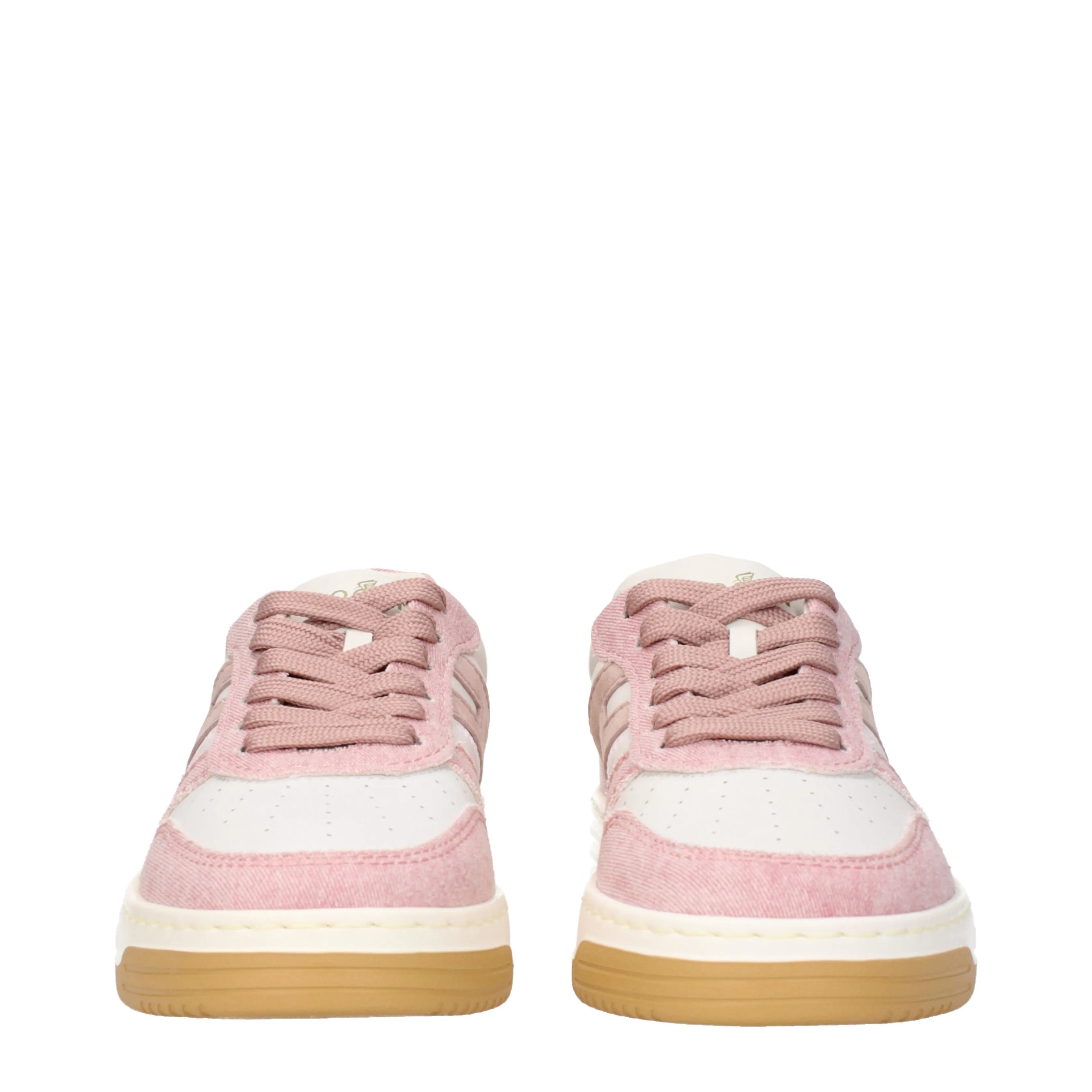 Hogan Sneakers Memory foam Donna Pelle Rosa/Bianco