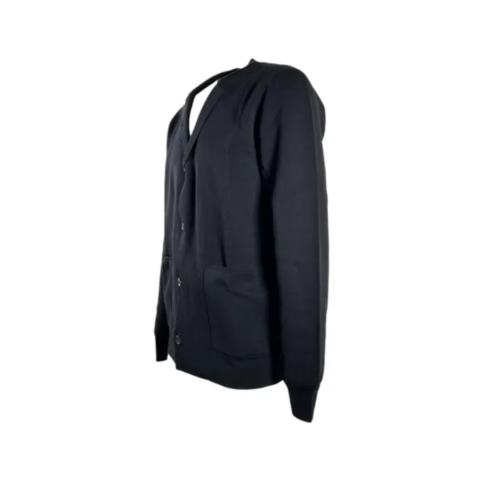 Hosio Cardigan Con Bottoni Nero